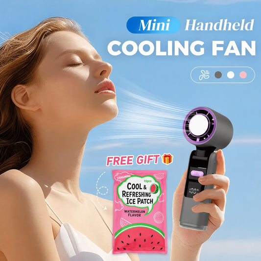 ❄️SUMMER HOT SALE £9.99!!💥50K+ SOLD!❄️🔥CoolHill™ ProBreeze Portable Fan 💨High-Velocity, Foldable & Rechargeable ⚡🌬️ | Travel Cooling For UK Summers ☀️, Holidays ✈️ & Outdoor Camping 🏕️
