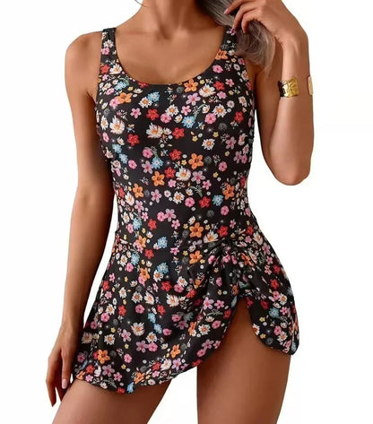 📢👙SUMMER HOT SALE £12.99!!💥50K+ SOLD!💃Women's One Piece Tummy Control Tie Knot Swimsuit 3