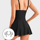 📢👙SUMMER HOT SALE £12.99!!💥50K+ SOLD!💃Women's One Piece Tummy Control Tie Knot Swimsuit 3