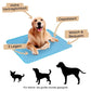 🔥Summer Hot Sale 60% OFF:Only £7.99‼️❄️Premium Cooling Mat For Pet🐶Self-Cooling Non-Toxic Waterless Cool Pad For Dog Cat Summer