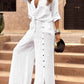 💗LAST DAY SALE 60% OFF⚡50K+ SOLD🥰⚡Elegant Solid Two-Piece Outfit for Women 🌸👗 | S-3XL Full Sizes Multiple Colors