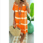 💥🌈2026 Summer Hot Sale 50% OFF: Only ￡14.99‼️ 👗Tie-Dye Striped Short Sleeve T-Shirt Dress✨Soft Flowy Loose Mini Dress Casual Holiday Sundress For Women