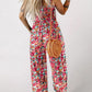 🏝️2026 HOT SALE 50% OFF🏖️Women’s Casual Print Sleeveless Loose Overalls Jumpsuits