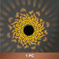 🔥This Week's Special Price ￡7.99 ‼️🌞💡Solar Mandala Wall Light Outdoor Garden Fence Projector Lamp Patio Ambient Decor✨