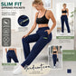 🔥LAST DAY SALE 50% OFF👍Women’s Straight-Leg Cargo Trousers – Elastic Waist, 6-Pocket Casual Pants for Work, Travel & Everyday Wear 👖✨
