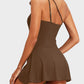 💗👙LAST DAY SALE 60% OFF: ONLY £13.99!!⚡50K+ SOLD💕🏖️Women's One Piece Swim Dress One Shoulder Swimsuit With Skirt🩱
