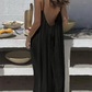 🧡Summer Hot Sale 50% OFF!!⚡Chic Backless Spaghetti Strap Dress for Women 🌴🤍 | Soft Fabric Multiple Sizes & Colors