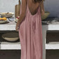 🧡Summer Hot Sale 50% OFF!!⚡Chic Backless Spaghetti Strap Dress for Women 🌴🤍 | Soft Fabric Multiple Sizes & Colors