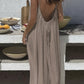 🧡Summer Hot Sale 50% OFF!!⚡Chic Backless Spaghetti Strap Dress for Women 🌴🤍 | Soft Fabric Multiple Sizes & Colors