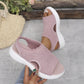 ⏰Time-Limited Special Price: ￡13.99!!🩴Women’s Knit Platform Sandals – Lightweight, Breathable & Arch-Supported 🏝️☁️  Cushioned Memory Foam Footbed • Non-Slip Sole • All-Day Comfort for Summer Walks, Holidays & City Days 🎁🇬🇧