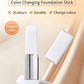 💥Last Day BUY 1 GET 1 FREE🎉Cover Cream Stick V w/ Detachable Brush - Korean Skin Care Color-Changing Foundation Stick with Collagen Capsules