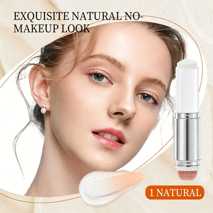 💥Last Day BUY 1 GET 1 FREE🎉Cover Cream Stick V w/ Detachable Brush - Korean Skin Care Color-Changing Foundation Stick with Collagen Capsules
