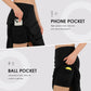 💃LAST DAY 45% OFF：ONLY ￡13.99!!💥Women's Knee Length Skorts Golf Tennis Skirt🎾High Waist Built-In Liner Shorts☁️Stretch Breathable Sport Skort