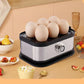 ⏳LAST DAY SALE 50% OFF!!🔥50K+ SOLD! 🥚🍳Multifunctional Egg Steamer with Clear Lid – boil, poach or omelet, auto shut-off, compact. Quick healthy breakfasts! 🛡️✅