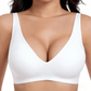 🎉Final 12 Hours- Only ￡9.99!!🌸💕 Jelly Wireless Womens Comfortable Wireless Bras Push Up Bralettes Seamless Tshirts Bras Deep V Everyday Bras