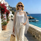 🏆 This Week's Special Price:£9.99‼️💐Summer Metallic Crochet Cover-Up – Lightweight, Flowy & Effortlessly Stylish summer outfit