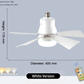 ⏳Limited-time Special Price:£ 16.99!!🔥SmartBreez™ 40W LED Ceiling Fan Light – 20.5” Ultra-Quiet with Remote 🎯 | E27 + FREE B22 Adapter 🔌 | For Bedroom 😴, Kitchen 👩‍🍳 & Garage 🛠️ – UK Ready! 🇬🇧