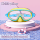 ⏳SUMMER GIFT – ONLY £9.99!!🥽1 Bestselling🏊‍♀️HD children's large frame waterproof and anti-fog swimming goggles