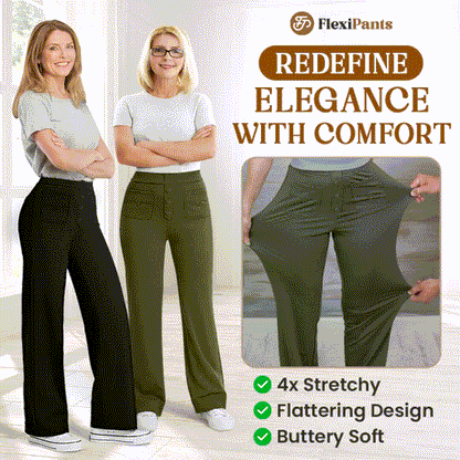 ⏳LAST DAY SALE 45% OFF⚡💷High Waist Elastic Stretch Trousers for Women 2026 ✨ | Multiple Sizes & Colors