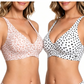 🎉Final 12 Hours- Only ￡9.99!!🌸💕 Jelly Wireless Womens Comfortable Wireless Bras Push Up Bralettes Seamless Tshirts Bras Deep V Everyday Bras