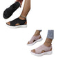 ⏰Time-Limited Special Price: ￡13.99!!🩴Women’s Knit Platform Sandals – Lightweight, Breathable & Arch-Supported 🏝️☁️  Cushioned Memory Foam Footbed • Non-Slip Sole • All-Day Comfort for Summer Walks, Holidays & City Days 🎁🇬🇧