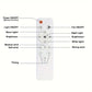 🔥LAST DAY SALE 50% OFF🌀40W LED Ceiling Fan Light – 20.5” Ultra-Quiet with Remote 🎯 | E27 + FREE B22 Adapter 🔌 | For Bedroom 😴, Kitchen 👩‍🍳 & Garage 🛠️ – UK Ready! 🇬🇧