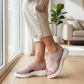 ⏰Time-Limited Special Price: ￡13.99!!🩴Women’s Knit Platform Sandals – Lightweight, Breathable & Arch-Supported 🏝️☁️  Cushioned Memory Foam Footbed • Non-Slip Sole • All-Day Comfort for Summer Walks, Holidays & City Days 🎁🇬🇧