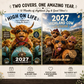⏳📅LAST DAY SPECIAL PRICE ￡6.99⚡50K+ SOLD💕2027 Funny Highland Cow Wall Calendar | A4 Hanging Calendar | Designed by Isabel Kline
