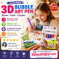 💥🖌️Final Hours Flash Sale ￡8.99‼️🔮Magic Pen – Draw 3D with one stroke!🎄 DIY Bubble Popcorn Drawing Pens& Buy 3 Pay 2 🔥