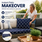 🌀LAST DAY HOT SALE 60% OFF⚡50K+ SOLD🛋️Botanical Patio Sofa Cushion Cover – Stretch, Water-Resistant ✨