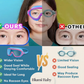 ⏳SUMMER GIFT – ONLY £9.99!!🥽1 Bestselling🏊‍♀️HD children's large frame waterproof and anti-fog swimming goggles