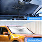 ☀️LAST DAY SALE – ONLY ￡11.99!!🔥Upgraded Car Windshield Sun Shade Umbrella🚗Foldable Heat Insulation Front Window Sun Visor
