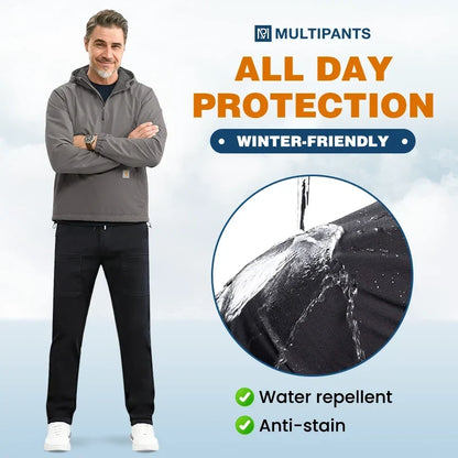 🏆👖LAST DAY SALE 60% OFF⚡50K+ SOLD💕MultiPants – High Stretch Multi-pocket Durable Cargo Pants✨
