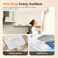 ⏳Time-Limited Special Price: ￡9.99!!⏰Extendable Telescopic Disposable Flat Clip Mop, 360° Swivel Lightweight Floor Mop