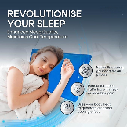 ❄️🔥LAST DAY SALE 60% OFF⚡50K+ SOLD⏰Cooling Gel Pillow Mat for Sleeping✨