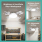 🔥Summer Hot Sale 50% OFF⚡50K+ SOLD💕❄️Aerolux™ Ceiling Fan Light – 2-in-1 Silent LED with Remote 🌬️💡  Energy-Efficient Airflow & Dimmable Lighting for Bedrooms, Living Rooms & Conservatories 🏡✨