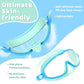 ⏳SUMMER GIFT – ONLY £9.99!!🥽1 Bestselling🏊‍♀️HD children's large frame waterproof and anti-fog swimming goggles