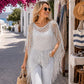 🏆 This Week's Special Price:£9.99‼️💐Summer Metallic Crochet Cover-Up – Lightweight, Flowy & Effortlessly Stylish summer outfit