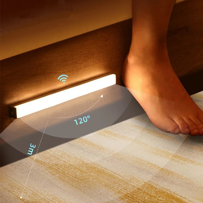 🔥 Last Day Hot Sales Price :Only £7.99!‼️💡LED Smart Magnetic Human Body Sensor Light✨Rechargeable Wireless Motion Sensor Night Light For Wardrobe Stairs Cabinet