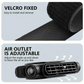❄️Summer Hot Sale-£13.99!!⚡50K+ SOL❄️Dual Turbo USB Car Seat Fan - High Wind Power Rear Pillow Fan