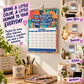 🖤 Black Friday Deal: Just £7.99! 🔥📅2027 Sweary Mental Health Calendar