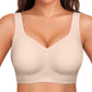 ⏳LAST WEEK SALE -ONLY £9.99!🖤👙OEAK Women Jelly Bras Wirefree Full Coverage No Underwire Everyday Bras Comfortable Wireless Padded Tshirt Bra👍