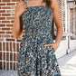 🏝️LAST DAY SALE 60% OFF:ONLY ￡12.99‼️⚡50K+ SOLD💕💃Women's Summer Square Neck Sleeveless Loose Casual Short Smocked Romper