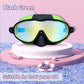 ⏳SUMMER GIFT – ONLY £9.99!!🥽1 Bestselling🏊‍♀️HD children's large frame waterproof and anti-fog swimming goggles