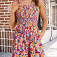 🏝️LAST DAY SALE 60% OFF:ONLY ￡12.99‼️⚡50K+ SOLD💕💃Women's Summer Square Neck Sleeveless Loose Casual Short Smocked Romper