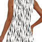 💥🌞Summer Women Outfit Hot Sale :Only ￡10.99‼️👗Women's Print Flowy Sleeveless V Neck Peplum Tank Tops✨Loose Waist Ruffle Hem Camisole Daily Holiday Top