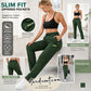 🔥LAST DAY SALE 50% OFF👍Women’s Straight-Leg Cargo Trousers – Elastic Waist, 6-Pocket Casual Pants for Work, Travel & Everyday Wear 👖✨