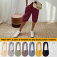 👖⏳LAST DAY SPECIAL PRICE ￡11.99‼️WITH FREE GIFT!!🎁Women's Casual Cotton Linen Capris✨Elastic High Waist Loose Cropped Trousers Breathable Lightweight Pants For Daily Holiday