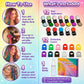 🌈12-Color Temporary Hair Chalk Applicator Set🎁-Ready for Christmas!🎅
