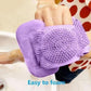 🛁Bathroom Skincare Hot Sale 50% OFF: Only £6.99!! 💥🫧HydratBath Silicone Body Cleansing Brush🧴Double-Sided Long Back Scrubber Food-Grade Silicone Exfoliating Shower Belt For Deep Skin Clean UK🇬🇧